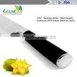 Damascus High Carbon Japanese VG10 Professional 7.25" Santoku Knife Classic Waives 67 Layers thumbnail-4