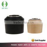 Cone Perfume Wood Cap Natural and Black Color thumbnail-1