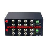 8chs 1080P AHD/CVI/TVI/Analog All in One Video+1ch Return RS485 Fiber Optical Transmistter and Receiver AHD CVI TVI PTZ thumbnail-2