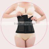 3 Hooks Black Postnatal Breathable Free Sample Belly Shaper Body Shaper for Women thumbnail-4