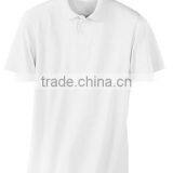 High Quality Mens Polo t Shirt , Cotton Plain White Polo T-shirt Wholesale thumbnail-1
