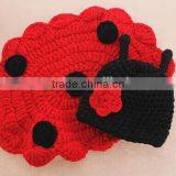 2016 Unique New Style Animal Shape Baby Knitting Wool Set Headband Costume Photography Props thumbnail-2