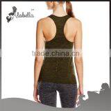 Sexy Yoga Wear for Women's Run Seam Front Sleeveless Sports Top thumbnail-2