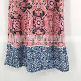 Girl Stock Floral Sleeveless Print Long Casual Dress thumbnail-2
