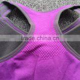 Zm10726a Women Yoga Wear Quick-drying Vest Wireless Yoga Bra Fitness Sports Bra thumbnail-3