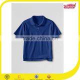 Wholesale Customzied Color High Quality Kids 100% Cotton Primary School Uniform Polo t Shirts thumbnail-2