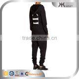 OEM Custom Fashion French Terry Hooded Jumpsuit Wholesale thumbnail-2