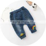 S17713A Wholesale Children Wear Kids Baby Boys Denim Pants thumbnail-1