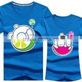 Wholesale Cute Design Printing Couple T-Shirt thumbnail-5