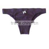 Seamless Soft Cotton Slip Brief Bikini thumbnail-1