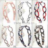 Ladies Hair Accessory Fashion Hollow Fabric Headband thumbnail-4
