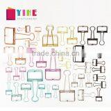 Gold /Rose Pink /Silver Wire BInder Clip thumbnail-1