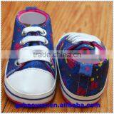 Printed Shoestring Sport Denim Baby Footwear thumbnail-3