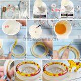 Silicone Resin Mold Bracelet White 8.5cm Dia. thumbnail-3
