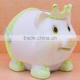 Cute Safe ABS Resin Pink Pig Saving Money Box in 2016 for Children thumbnail-3