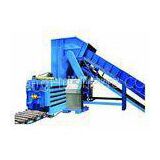 Semi - Automatic Waste Plastic Baler Machine With Manual Strapping