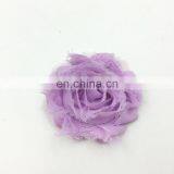2Inch Solid Shabby Chiffon Flower Frayed Shabby Chic Flowers,shabby Rose Trim,lovely Rosette Chiffon Shabby Flowers thumbnail-3