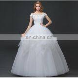 HS1632 2017 Sweetheart Beaded Lace Appliqued Princess Wedding Dresses Bridal Ball Gown thumbnail-4