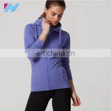 Women Casual Ladies Solid Zipper Hoodies Sweatshirt Jackets