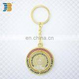 Gold Plating Custom Metal Key Chain With Your Own Design thumbnail-2