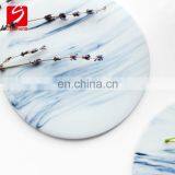 Recyclable Custom Porcelain Round Shape Stocked Bar Coasters For Drink thumbnail-2