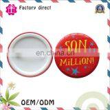 Cheap Round Advertising Tin Button Badge Pin/Blank Tinplate Badge Suppliers/Manufacturers thumbnail-5