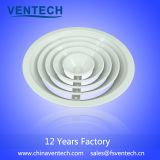round ceiling diffuser vent with damper China supplier