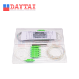 Mini Passive FTTH Fiber Optic Cable 1x6 PLC Splitter thumbnail-3
