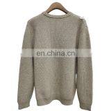 DiZNEW Wholesale 50%Acrylic 28%Polyester 22%Nylon Knit Jacquard Sweater Men thumbnail-2