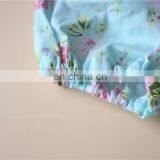 YIFAN 2018 Wholesale Cute Newborn Baby Romper Backless Summer Floral Ruffle Backless Summer Baby Girl Romper thumbnail-4