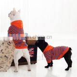 Eco Friendly Hot Sale Fashion Outdoor Striped Designers Dog Clothes Winter Sweater thumbnail-1