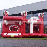 Inflatables KFC Crocodile Bounce House Slide Combo Blow Up Kids Jumping Houses With Slide thumbnail-5