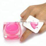 Nail Art Palette Ring Stainless Steel Pallet Professional Nail DIY Art Design Paint Square Palette Metal Tool thumbnail-1