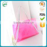 Colorful Pvc Plastic Bag With Handles thumbnail-3