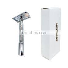 Wholesale Body Face Shave Metal Handle Underarm Shaver Safety Razor thumbnail-3
