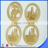 Champagne Round Attractive Bookmark thumbnail-1