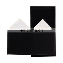 Custom Black Small Cube Single Candle Retail Packing Magnetic Gift Box With Ribbon thumbnail-4