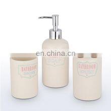 2022 Modern Unique 3 Piece Black Beauty Hotel Bathroom Accessories Set thumbnail-1