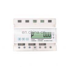 WIFI Remote Control Bi-directional Three Phase DIN Rail Smart Energy Power Monitor Meter