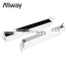 ALLWAY Hot Sale Lighting Ceiling Embedded Design Down Lamp 8 15 24 Watt LED Linear Downlight