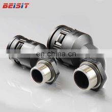 CE ROHS Reach Certificate High Quality Metric Elbow PVC Flexible Conduit Fittings With Metal External Thread thumbnail-3