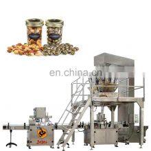 Automatic Nuts Packaging Filling Machine Price for Nuts Peanut Jar Weighing Filling Packing Machine