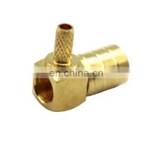 sma connector for Sma male RA to sma coaxial connector for rg174 rg179 coaxial cable