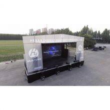 HUAYUAN T255-6 Hydraulic Outdoor Mobile Stage Truck for Concert Events thumbnail-4