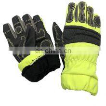Firefighter Rescue Fire Resistant Heat Insulation Protection Sheepskin Safety Firemen Working Gloves thumbnail-5