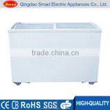 Curved Glass Door Ice Cream Chest Freezer With CB/CE/UL/CCC thumbnail-5