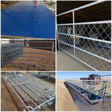 USA Hot Selling Wholesale Bulk Livestock Horse Panels 12ft Heavy Duty Corral Panels Livestock Fence Portable Metal thumbnail-6