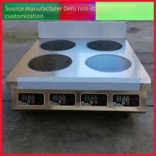 Commercial Induction Cooker, Intelligent Four-head Clay Pot Rice Cooker, Cantonese-style Clay Pot Rice Sand Boiler, Equipment for Cooking Rice Noodles in Chain Stores thumbnail-1