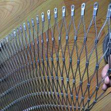 Seamless Sleeve Type Stainless Steel Rope Mesh 3x3 Inch Openings thumbnail-3