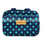 Stock Dot Nylon Mommy Handbag Ladies Bags Holding Baby Bag Handbags Wholesale thumbnail-3